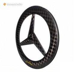 700C 30mm Ancho 3 Radios Rueda Tubeless